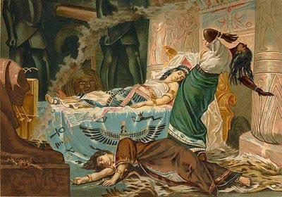 Juan Luna The Death of Cleopatra Spain oil painting art